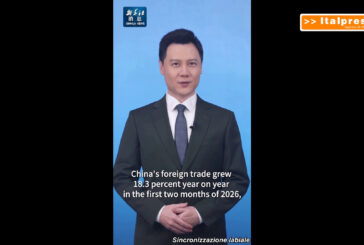 Cina, commercio estero in aumento del 18,3% nei primi due mesi del 2026