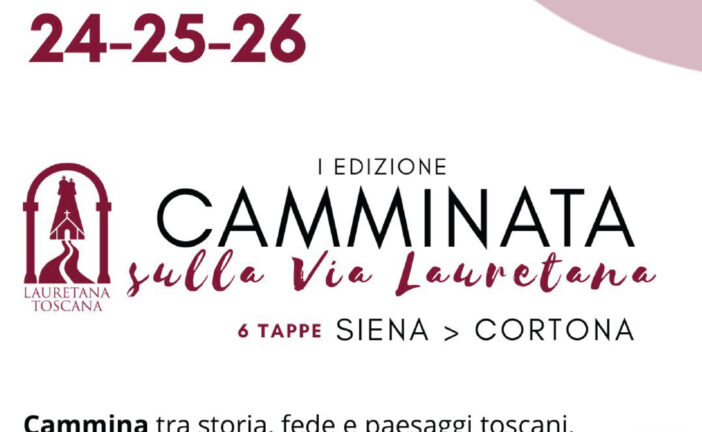 Prima edizione della “Camminata sulla via Lauretana”