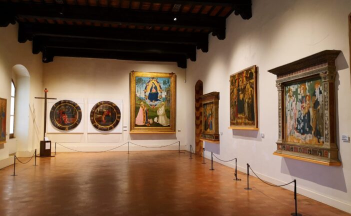 Nella Pinacoteca di San Gimignano tornano due tondi di Filippino Lippi