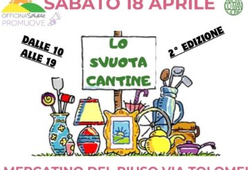 “Lo Svuotacantine”: torna in via Tolomei il mercatino del riuso aperto a tutti