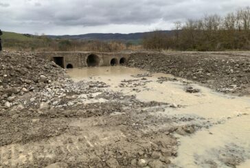 Manutenzione ordinaria sul torrente delle Trucciole a Radicofani
