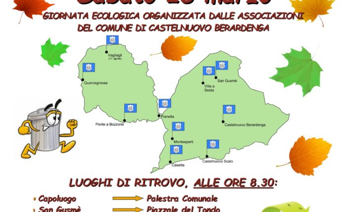 Insieme siamo tanti per pulire Crete e Chianti: giornata ecologica a Castelnuovo