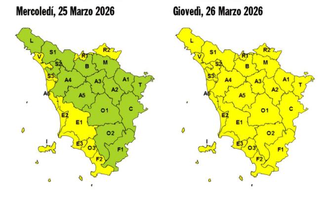 Aria fredda da Nord: codice giallo per neve, vento e mareggiate