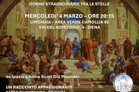 “Chi ha guardato il cielo nell’ombra”: iniziativa dell’Unione Astrofili Senesi