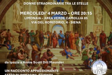 “Chi ha guardato il cielo nell’ombra”: iniziativa dell’Unione Astrofili Senesi