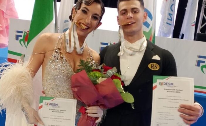 Sarteano: Meloni e Zerillo campioni italiani assoluti di Danze Standard
