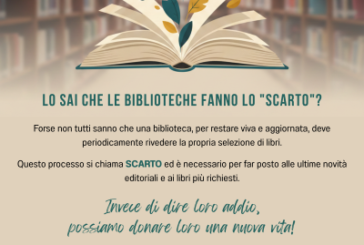 A Poggibonsi arriva il ‘book crossing’, una nuova vita per i libri usati della biblioteca