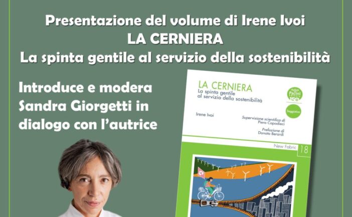 Siena Sostenibile presenta il libro “La cerniera”
