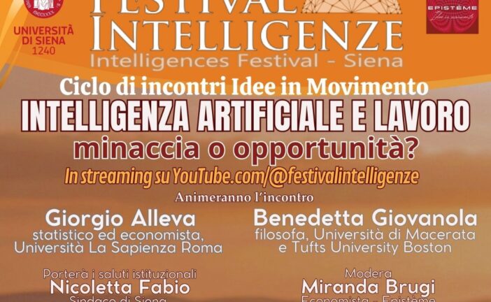 “Intelligenza artificiale e lavoro. Minaccia o opportunità?”: esperti a confronto