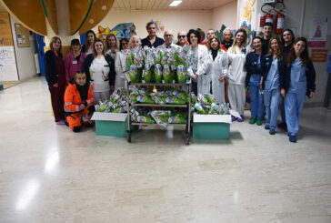 Associazione di PA di Buonconvento: uova di Pasqua ai piccoli pazienti