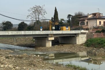 Terminati i lavori di rifacimento del ponte sul Canale Maestro della Chiana