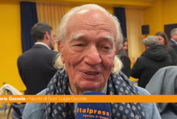 Nipote Suor Luigia Gazzola "Mia zia come Bartali e Perlasca, mi emoziona"