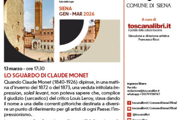 Lo sguardo di Claude Monet. Nuovo appuntamento de I Venerdì di Siena
