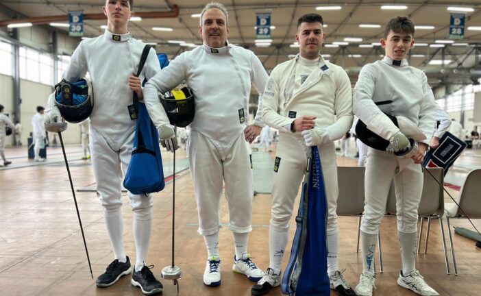 Qualifica nazionale Gold di scherma: per il Cus Siena 6 pass