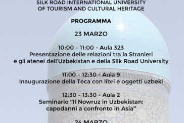 In Unistrasi due giornate dedicate alla cultura uzbeka