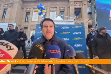 Ponte sullo Stretto, Salvini "Antidoto alla mafia e simbolo di capacità"