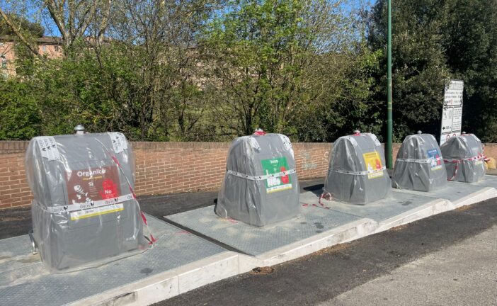 Rifiuti: dall’11 aprile attive altre tre postazioni interrate