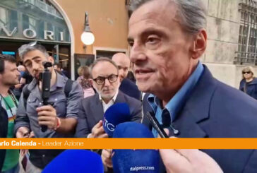 Calenda "Se Salis fosse leader del centrosinistra disponibili a interlocuzione"