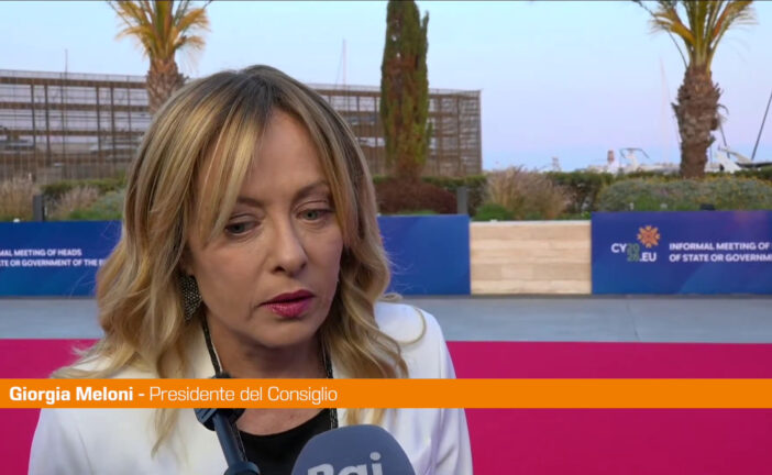 Migranti, Meloni "Servono soluzioni innovative"