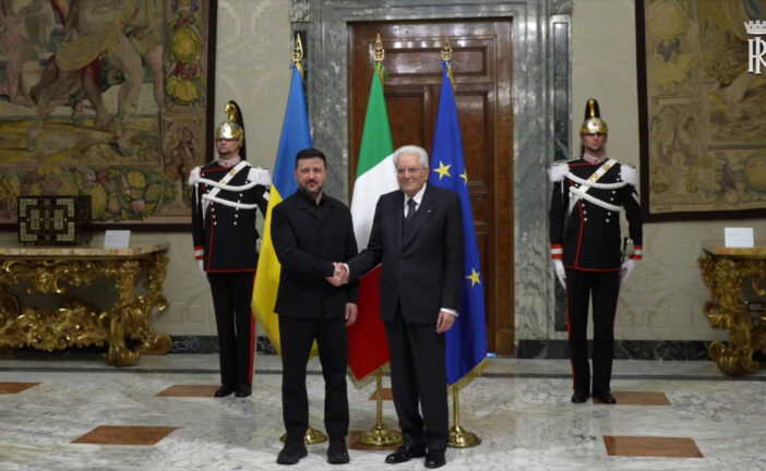 Mattarella a Zelensky "L'Italia sarà sempre al fianco dell'Ucraina"