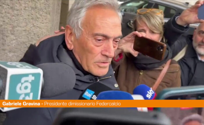 Gravina "Dimissioni scelta convinta e meditata"