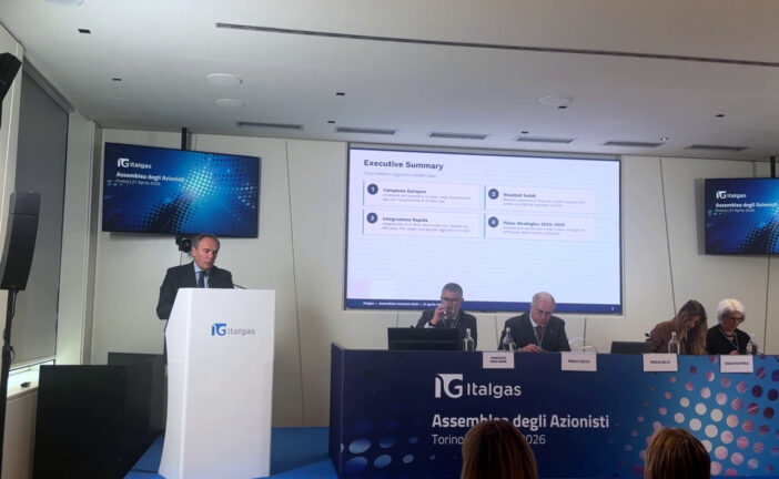 Assemblea azionisti Italgas approva bilancio 2025, dividendo in crescita