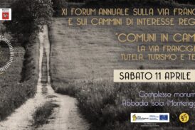 L’11 aprile convegno sulla Francigena e i cammini regionali