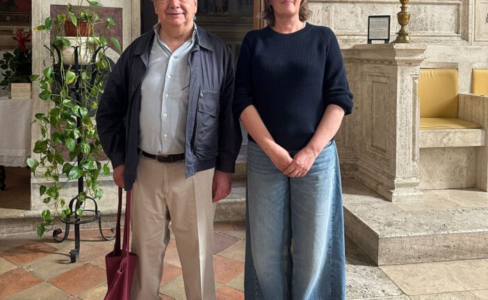 Antonio Guterres in visita privata a San Gimignano