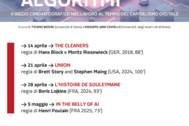 Il 14 aprile la prima proiezione del ciclo “Nel ventre degli algoritmi”