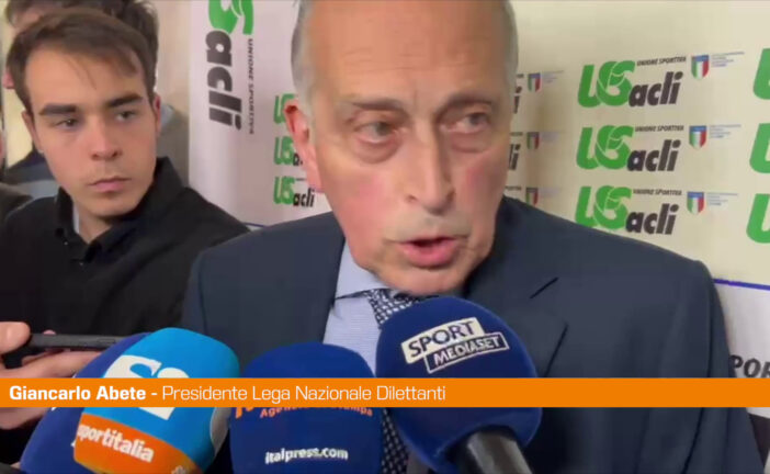 Abete "Figc? Chiederò alla Lega Dilettanti le stesse titolarità di Malagò"