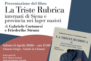 Gaiole in Chianti, presentazione del libro “La triste rubrica”