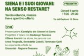 Il Consiglio dei Giovani di Siena invita a “Siena e i suoi giovani: ha senso restare?”