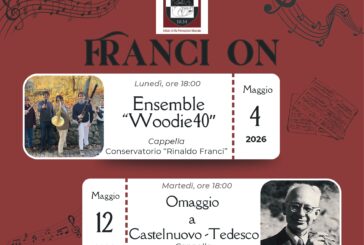 Maggio in musica con il Conservatorio Franci: torna “Franci On 2026”