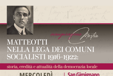 San Gimignano: la mostra dedicata a Matteotti apre le celebrazioni del 25 aprile