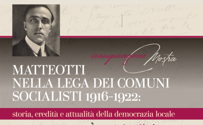 A San Gimignano la mostra itinerante dedicata a Matteotti