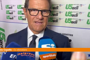 Capello "Fabregas merita il premio Bearzot. Malagò in Figc? E' l'uomo giusto"