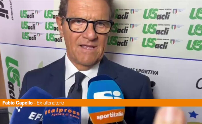 Capello "Fabregas merita il premio Bearzot. Malagò in Figc? E' l'uomo giusto"