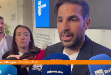 Fabregas “Poche italiani nel Como? Stiamo investendo sul vivaio”