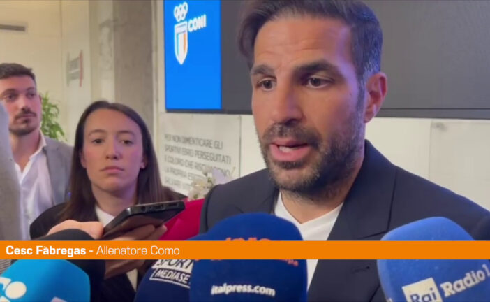Fabregas “Poche italiani nel Como? Stiamo investendo sul vivaio”