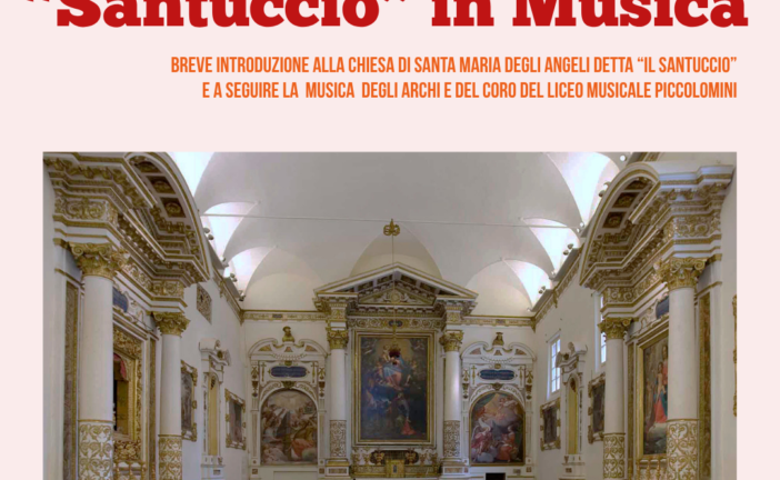 “Santuccio in musica”: concerto con gli allievi del Liceo Musicale Piccolomini