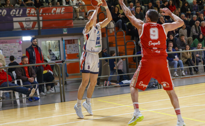 La Virtus a Empoli nell’infrasettimanale