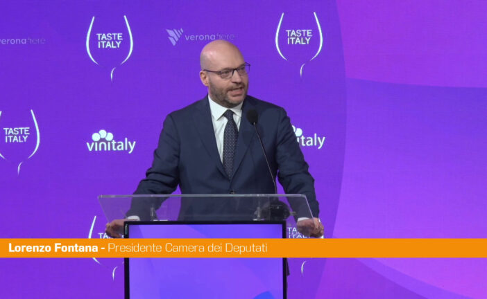 Vinitaly, Fontana "Da Verona un appello al mondo per la pace e la diplomazia"