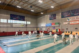 Il Cus Siena ha accolto la Nazionale giovanile di pentathlon moderno