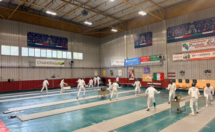 Il Cus Siena ha accolto la Nazionale giovanile di pentathlon moderno