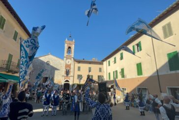 E’ Festa medievale in Val d’Orcia con Il Bianco e l’Azzurro