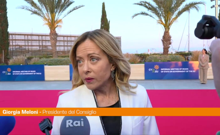 Energia, Meloni "L'Europa sia più coraggiosa"