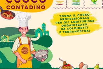 Coldiretti-Terranostra: al via il corso per “cuoco contadino”