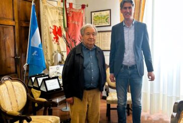 Montepulciano: visita a sorpresa del segretario generale dell’Onu Antonio Guterrres