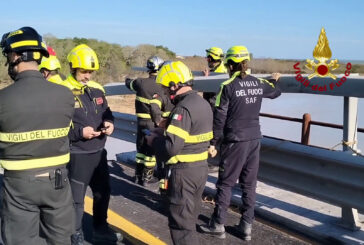 Maltempo, proseguono ricerche disperso dopo il crollo del ponte sul fiume Trigno