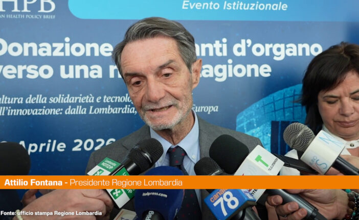 Fontana “Sanità lombarda eccellenza ma riforma necessaria”